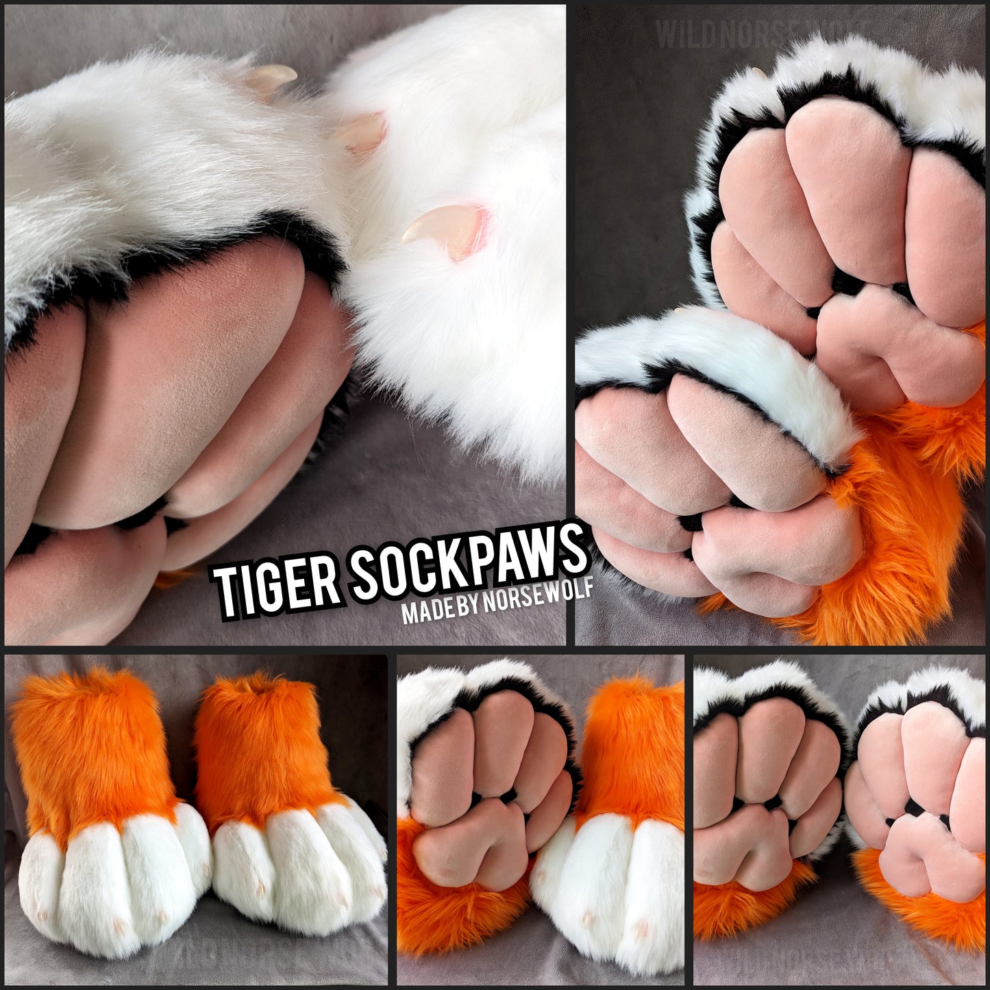 CUSTOM sockpaws handmade by Norsewolf