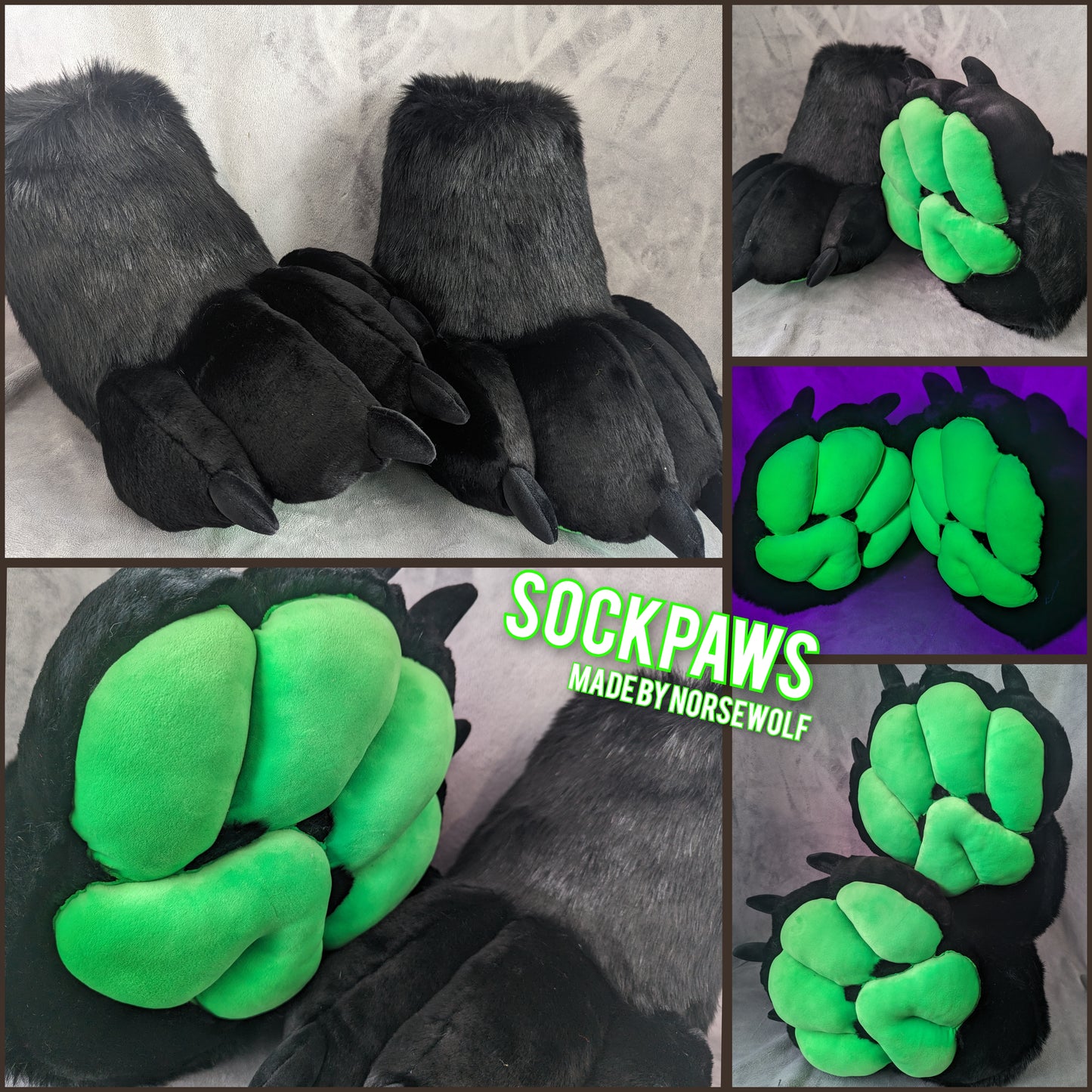 CUSTOM sockpaws handmade by Norsewolf