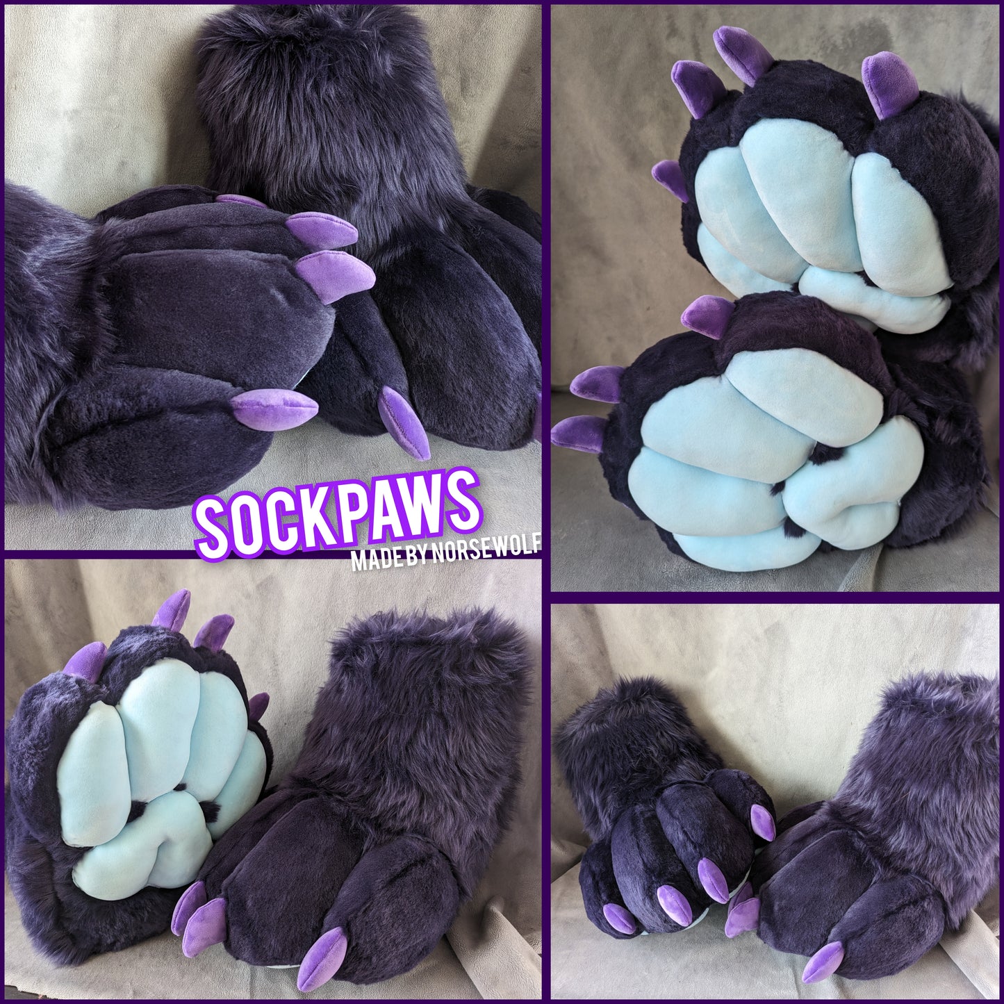 CUSTOM sockpaws handmade by Norsewolf