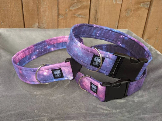 GALAXY DREAM costume fursuit collar handmade by Norsewolf for cosplay and pets