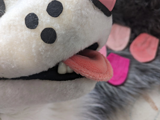 CUSTOM Minky Fursuit Tongue 3.5" x 2.5"