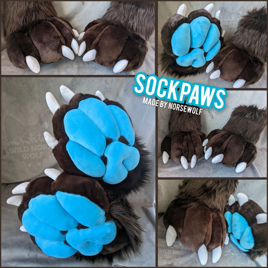 CUSTOM sockpaws handmade by Norsewolf