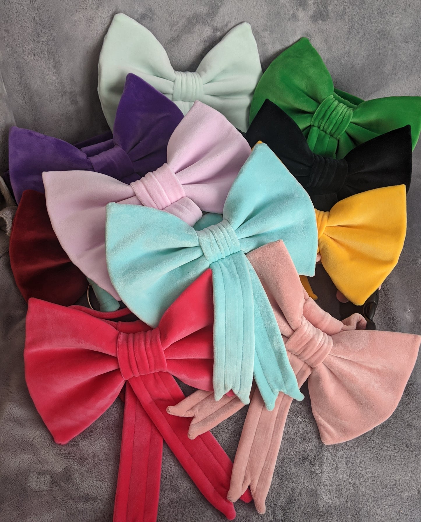 CUSTOM mochi bow collar for costume cosplay or fursuit